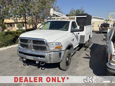 2012 Dodge Ram 5500 Regular Cab Mechanics Service Truck