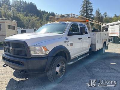 2012 Dodge Ram 5500 Crew-Cab Service Truck