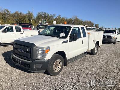 2013 Ford F-250 SD Extended-Cab Enclosed Service Truck