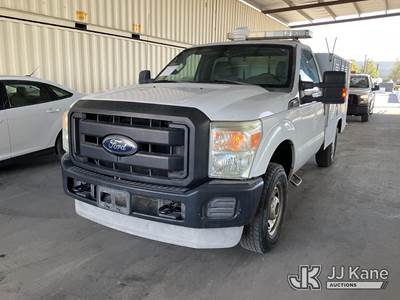2011 Ford F-250 SD XLT 4WD Enclosed Service Truck