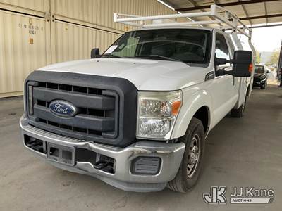 2013 Ford F-250 SD Extended-Cab Enclosed Service Truck