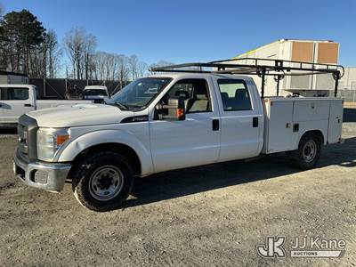 2016 Ford F250 SD Crew-Cab Service Truck