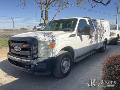 2011 Ford F-250 SD Extended-Cab Enclosed Service Truck