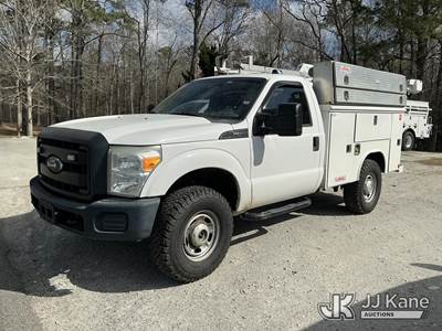 2016 Ford F250 4x4 Service Truck