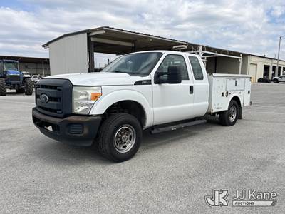 2012 Ford F250 4x4 Extended-Cab Service Truck