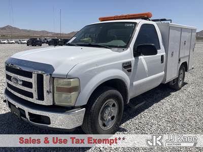2008 Ford F250 Enclosed Service Truck