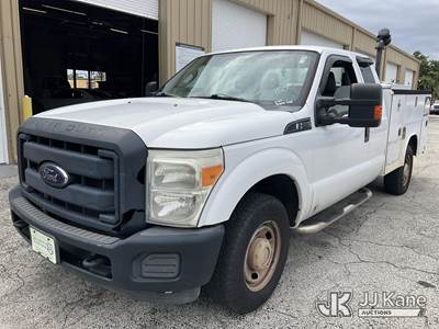 2016 Ford F-250 SD Extended-Cab Enclosed Service Truck
