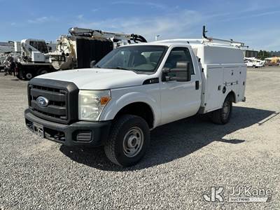 2011 Ford F250 4x4 Enclosed Service Truck