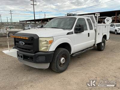 2011 Ford F-250 SD Extended-Cab Mechanics Service Truck