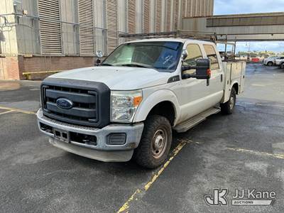 2012 Ford F250 4x4 Crew-Cab Service Truck
