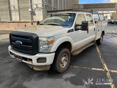 2012 Ford F250 4x4 Crew-Cab Service Truck
