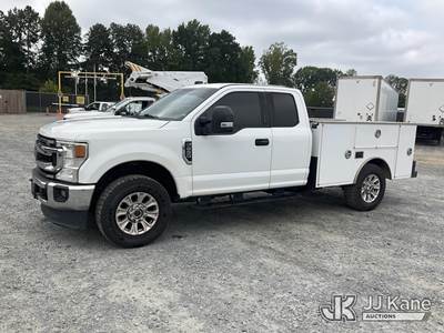 2021 Ford F250 4x4 Extended-Cab Service Truck