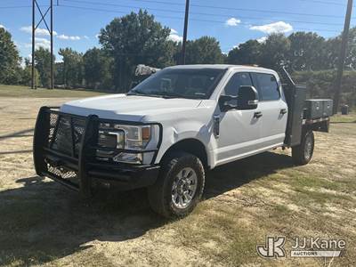 2022 Ford F250 4x4 Crew-Cab Flatbed/Service Truck