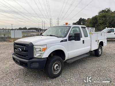 2012 Ford F250 4x4 Extended-Cab Service Truck