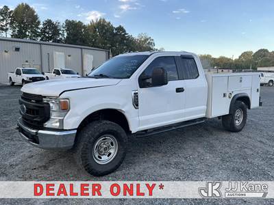 2020 Ford F250 4x4 Extended-Cab Service Truck