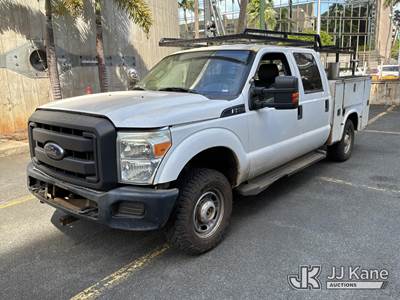 2014 Ford F250 4x4 Crew-Cab Service Truck