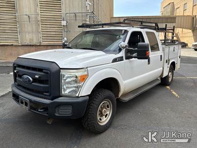 2016 Ford F250 4x4 Crew-Cab Service Truck