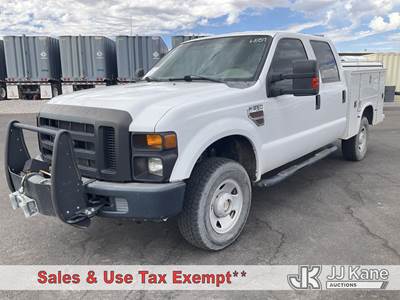 2009 Ford F350 4x4 Crew-Cab Service Truck