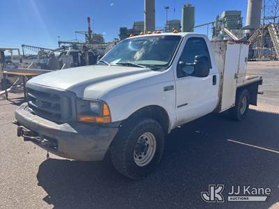 2000 Ford F-350 SD Flatbed/Service Truck