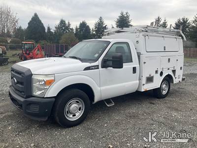 2013 FORD F350 SD Enclosed Service Truck