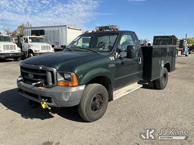 2001 Ford F350 4x4 Service Truck