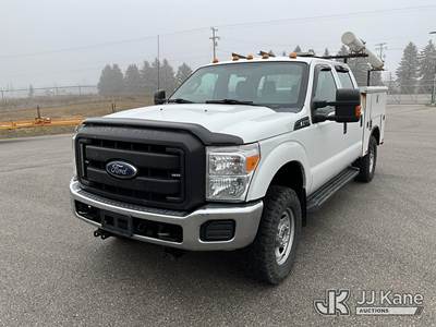 2015 Ford F-350 SD 4x4 Crew-Cab Service Truck