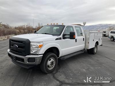 2014 Ford F350 4x4 Crew-Cab Service Truck