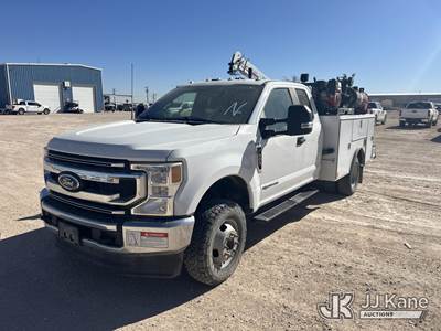 2022 Ford F350 4x4 Mechanics Service Truck