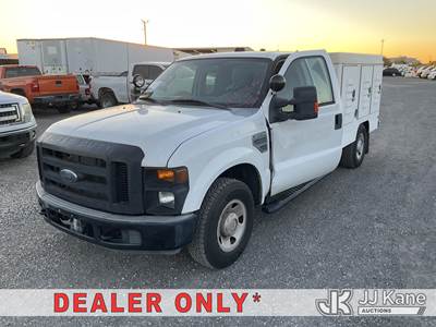 2008 Ford F-350 SD Crew-Cab Service Truck