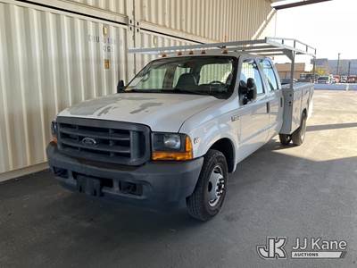 2001 Ford F-350 SD Crew-Cab Service Truck