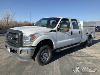 2014 Ford F350 4x4 Service Truck