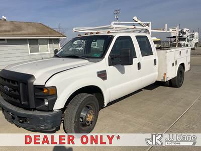 2008 Ford F-350 SD Crew-Cab Mechanics Service Truck