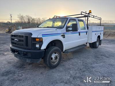 2008 Ford F-350 SD 4x4 Crew-Cab Service Truck