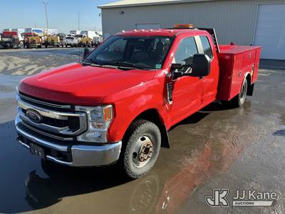 2021 Ford F350 Extended-Cab Enclosed Service Truck