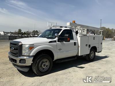 2015 Ford F350 4x4 Service Truck