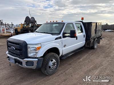 2016 Ford F-350 SD Crew-Cab Flatbed/Service Truck