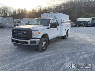 2015 Ford F-350 SD Enclosed High-Top Service Truck