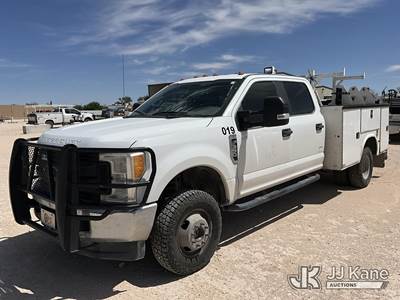 2019 Ford F350 4x4 Crew-Cab Mechanics Service Truck