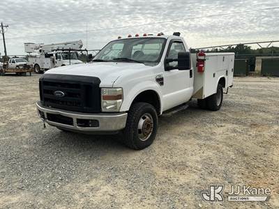 2008 Ford F350 4x4 Service Truck