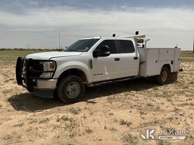2022 Ford F350 4x4 Crew-Cab Service Truck
