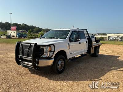 2020 Ford F-350 SD Crew-Cab Flatbed/Service Truck