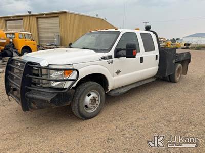 2014 Ford F-350 SD Crew-Cab Flatbed/Service Truck
