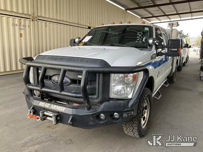 2014 Ford F-350 SD Crew-Cab Enclosed Service Truck