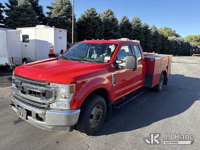 2020 Ford F350 Extended-Cab Enclosed Service Truck