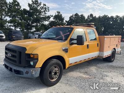 2008 Ford F350 Crew-Cab Mechanics Service Truck