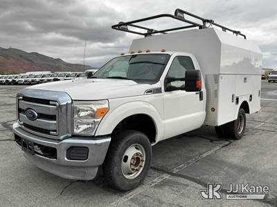 2014 Ford F350 4x4 Service Truck
