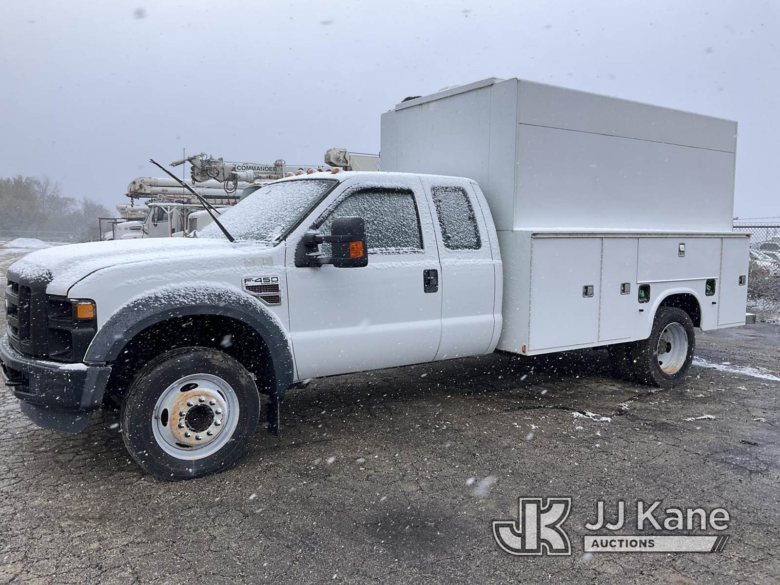 2010 Ford F450 ExtendedCab Enclosed Service Truck For Sale South Beloit, IL AT347