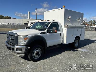 2014 Ford F450 Enclosed High-Top Service Truck