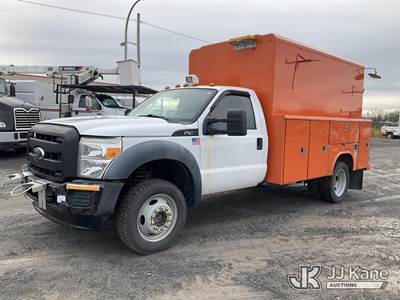 2011 Ford F450 4x4 Enclosed Service Truck