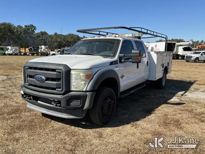 2016 Ford F450 4x4 Crew-Cab Service Truck